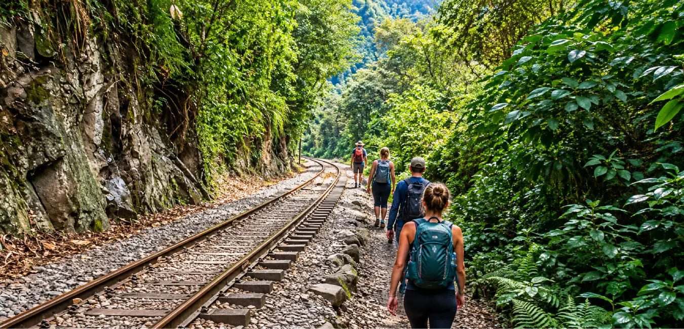 The path from Hydroelectric to Machu Picchu