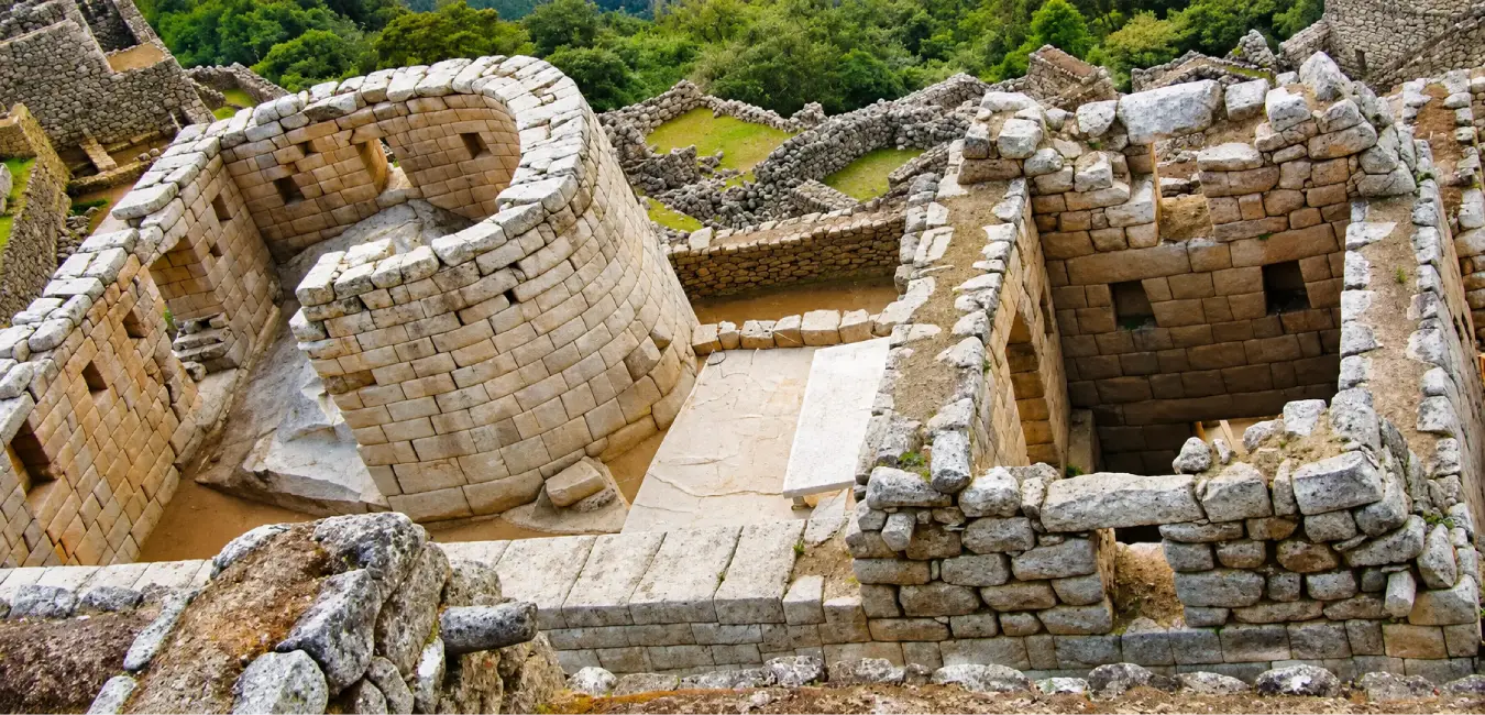 Templo del Sol en Machu Picchu