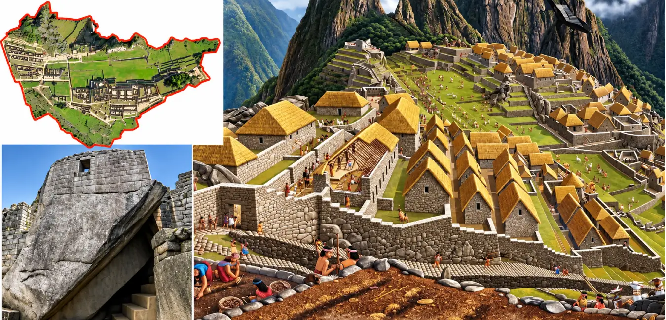 urban sector of Machu Picchu