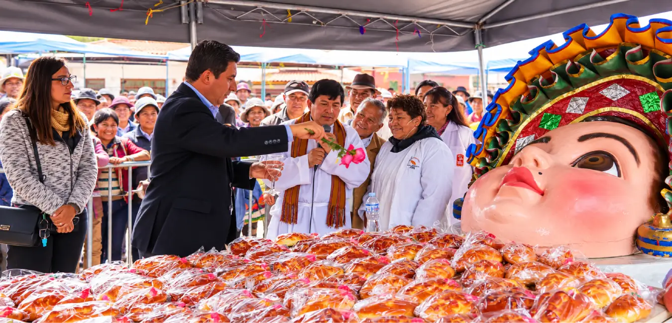 bread wawa baptism in All Saints' Day Cusco