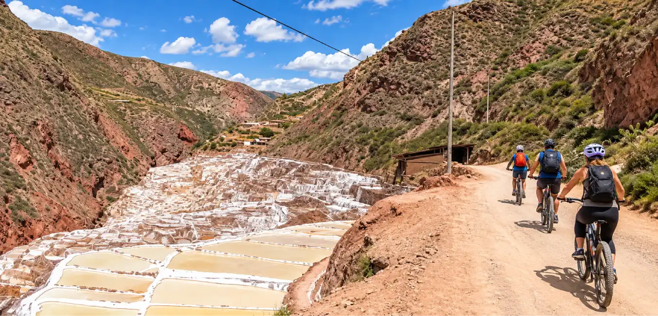 Ciclismo en las Salineras de Maras