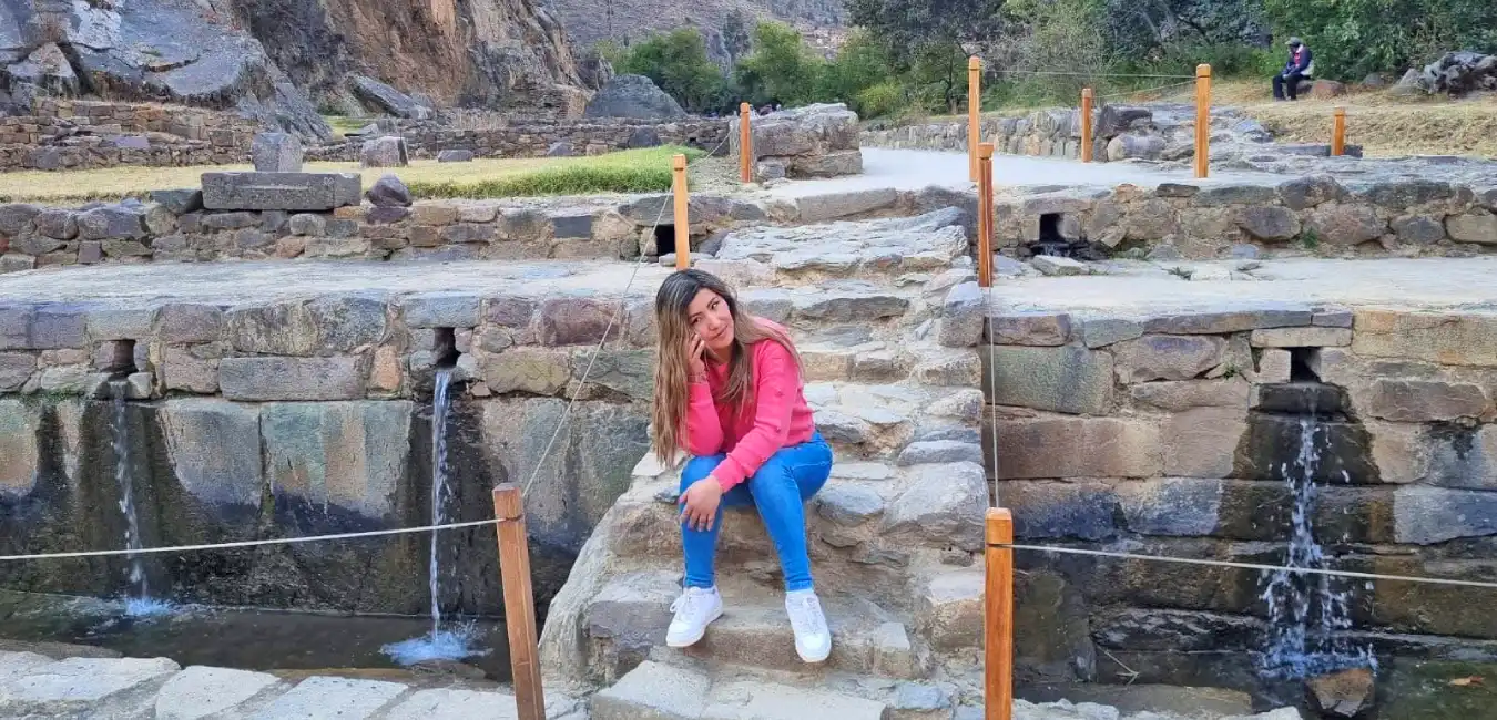 Fuentes de agua en Ollantaytambo
