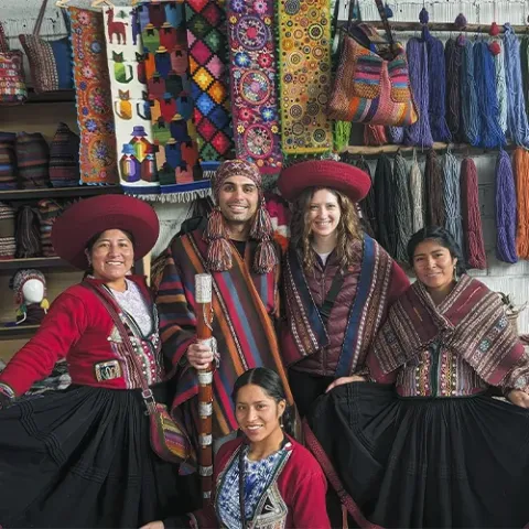 Chinchero in the Sacred Valley of the Incas during a classic tour from Cusco